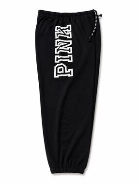 PINK Victoria's Secret Black Lounge Joggers